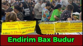 Şok Endirim Budur. Endirim Göyçay market Sumqayıt ad günü indirim #endirim #azerbaycan