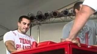 YouTube   Ray Hennerichs vs kevin simpson armwrestling shreveport 2009