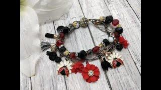 Jesse James Beads Charm Bracelet Tutorial