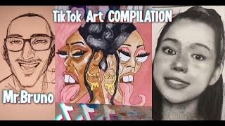 TikTok Art That will make your day  TIKTOK PAINTING/DRAWING