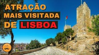 O QUE FAZER EM LISBOA: Essa é a atração mais visitada da capital de Portugal ! CASTELO DE SÃO JORGE