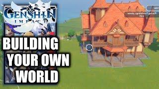 Genshin Impact – Building Your Own House / World / Furniture