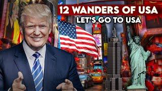 Wonders of USA: Iconic Landmarks| 4k video | Wanderlust Diaries