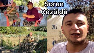 SORUNU ÇÖZDÜK‼️DALINDAN ÜZÜM TOPLADIK~ANNEM VE BABAMLA SOHBET