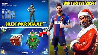 FORTNITE *NEW* UPDATE! (Winterfest 2024 Free Gifts)