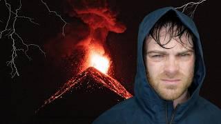 Hiking Acatenango Volcano in a HAILSTORM! Guatemala Adventure Vlog