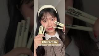 blurring lip liners!!  unleashia oh! happy day lip liners swatches #kbeauty