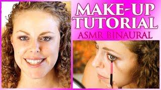 Binaural ASMR Makeup Tutorial: Corrina Rachel Natural Cosmetics Look, Soft Spoken Brushing Sounds