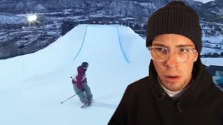 A Skier Reacts to X GAMES 2023 BIG AIR **Defying Physics**