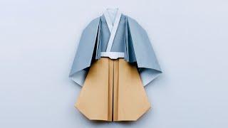 Origami Men's Kimomo (Samurai clothes) by PaperPh2