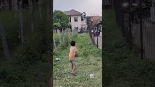 Cara Bocil Terbangin Layangan #short