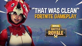 "That Was So Clean!" - Fortnite Battle Royale Gameplay - Ninja & Hysteria