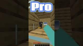 Noob vs Pro vs Hacker у кого лучше ловушек? #shorts #shortsvideo #minecraft #youtubeshorts #youtube