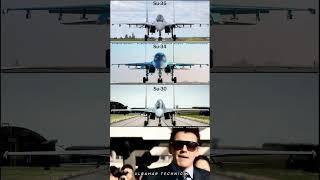 Russian Fighter Jet Comparison: Su-35, Su-34, Su-30 