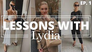 HOW I GET DRESSED & PLAN MY OUTFITS | Lessons with Lydia. Episode 1