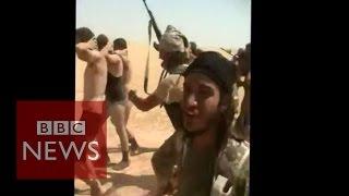 Syria conflict: Islamic State militants 'kill Syrian soldiers' - BBC News