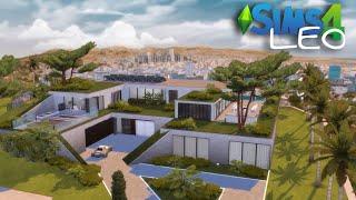 Modern Minimalist Mansion - Sims 4 Speed Build (NO CC)