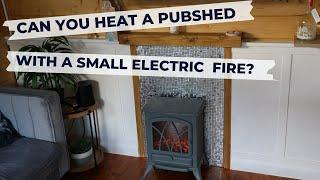 Is An Electric Fire A Good Heater For A Pub Shed?