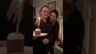 Catherine Zeta-Jones & Bono SING Happy Birthday to Michael Douglas  #michaeldouglas