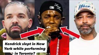 Drake & Joe Budden REACT To Kendrick Lamar Using TORONTO POLICE ESCORT To Sleep In New York Rumors