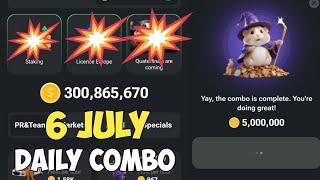 Hamster Kombat : 6 July Daily Combo Card | Hamster Kombat Daily Combo Today