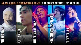 Forestella, Hua Chenyu, Angelina Jordan, Jeff Satur, & Putri Ariani Reactions | Thronly’s Choice E09