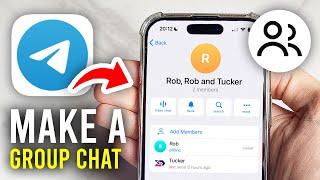 How To Make Group Chat In Telegram - Full Guide