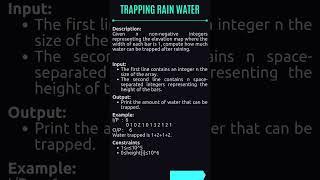 Array: Trapping Rain Water | Coding Challenge | leetcode 42 | code burner | Day 11 ##dsa #coding