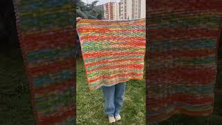 Bebek battaniye modeli anlatımı ister misini? #örgü #bebekbattaniyemodelleri #bts #knitting #crochet