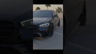 Murdered Out Mercedes S-Class / TROUBLE Remix #bassboosted #murdered #sclass #amg #remix