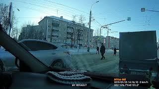 ДТП в Пензе 25.01.2019