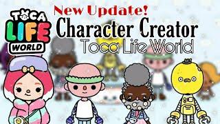 NEW UPDATE! Character Creator in Toca Life World | Toca Boca