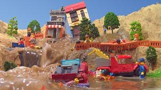 Flooded LEGO City - LEGO Dam Breach