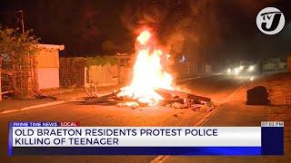 Old Breaton Residents Protest Police Killing of Teenager | TVJ News