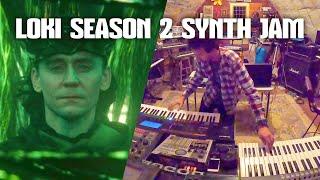 Loki Season 2 music: Live Looping Synth Cover