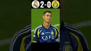 Real Madrid vs Al nassr Friendly Match 2024  imaginary  Ronaldo vs Mbappe#football #ronaldo#shorts