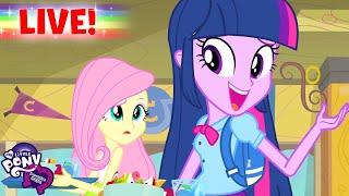  Equestria Girls Live: MOVIE NIGHT MARATHON | Full Movies Children's Cartoon