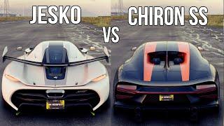 THE CREW MOTORFEST: KOENIGSEGG JESKO VS BUGATTI CHIRON SS (WHICH IS FASTEST?)