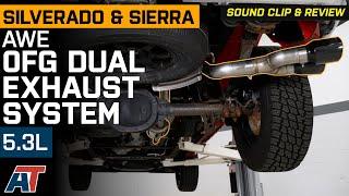 2019-2024 5.3L Silverado & Sierra 1500 AWE 0FG Dual Exhaust System Review & Sound Clip