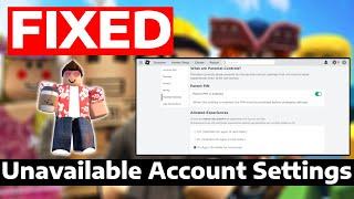 Roblox This Experience Is Unavailable Due To Your Account Settings | How To Fix