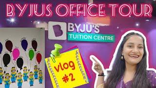 My life at Byjus  || Byjus office Vlog️|| Byjus office Tour || Byjus classes ||