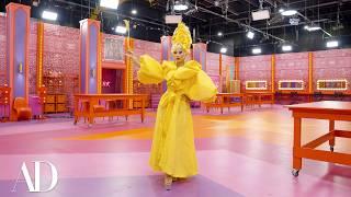 Touring the ‘RuPaul’s Drag Race’ Set with Nymphia Wind | Set Tour | Architectural Digest