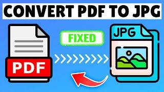 What Happened to Convert PDF to JPG ?