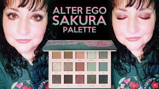 NEW!!! Alter Ego Sakura Palette Review and Tutorial