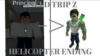 FIELD TRIP Z HELICOPTER ENDING BATTLE!
