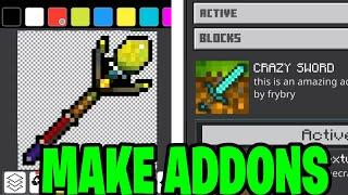 How To Make Addons For Minecraft Bedrock Edition! - Tutorial