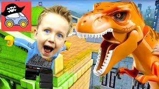  Lego City Undercover # 20 GIANT DINOSAUR in Lego City GTA Passage of game Tin Stream