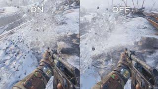 Metro Exodus - Graphics Comparsion Hairworks - Tesselation - PhysX