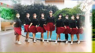 Your Love Flow Line Dance. Demo : Chandra Dewi & Linda's Dance Grand Orchard
