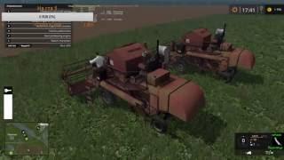 Farming simulator 2015 #1 Игра по сети с модами!! На карте высокий берег v2!!